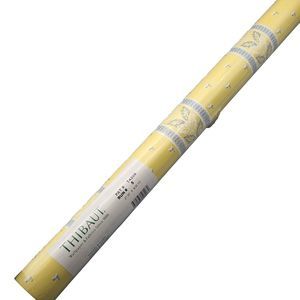 Thibaut Wallpaper T42085 Single Roll Yellow Gray Color NEW Washable PrePasted